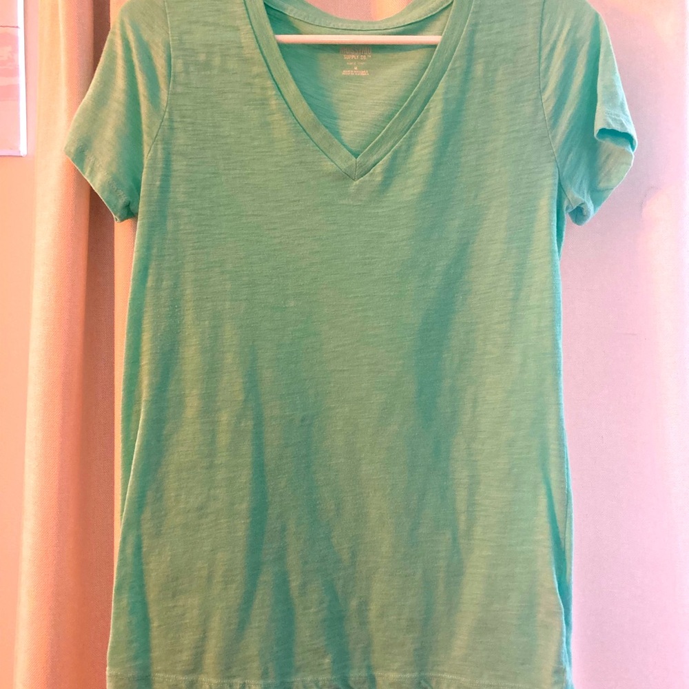 Mint simple tee